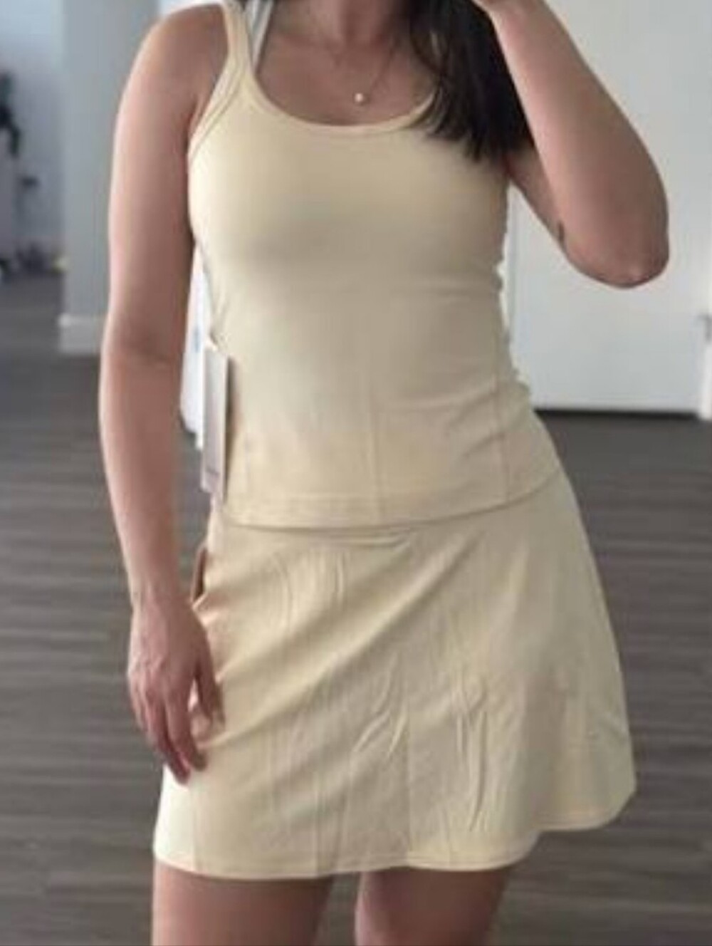 Lululemon Butter Cream Align™ Scoop Waist-Length Tank Top